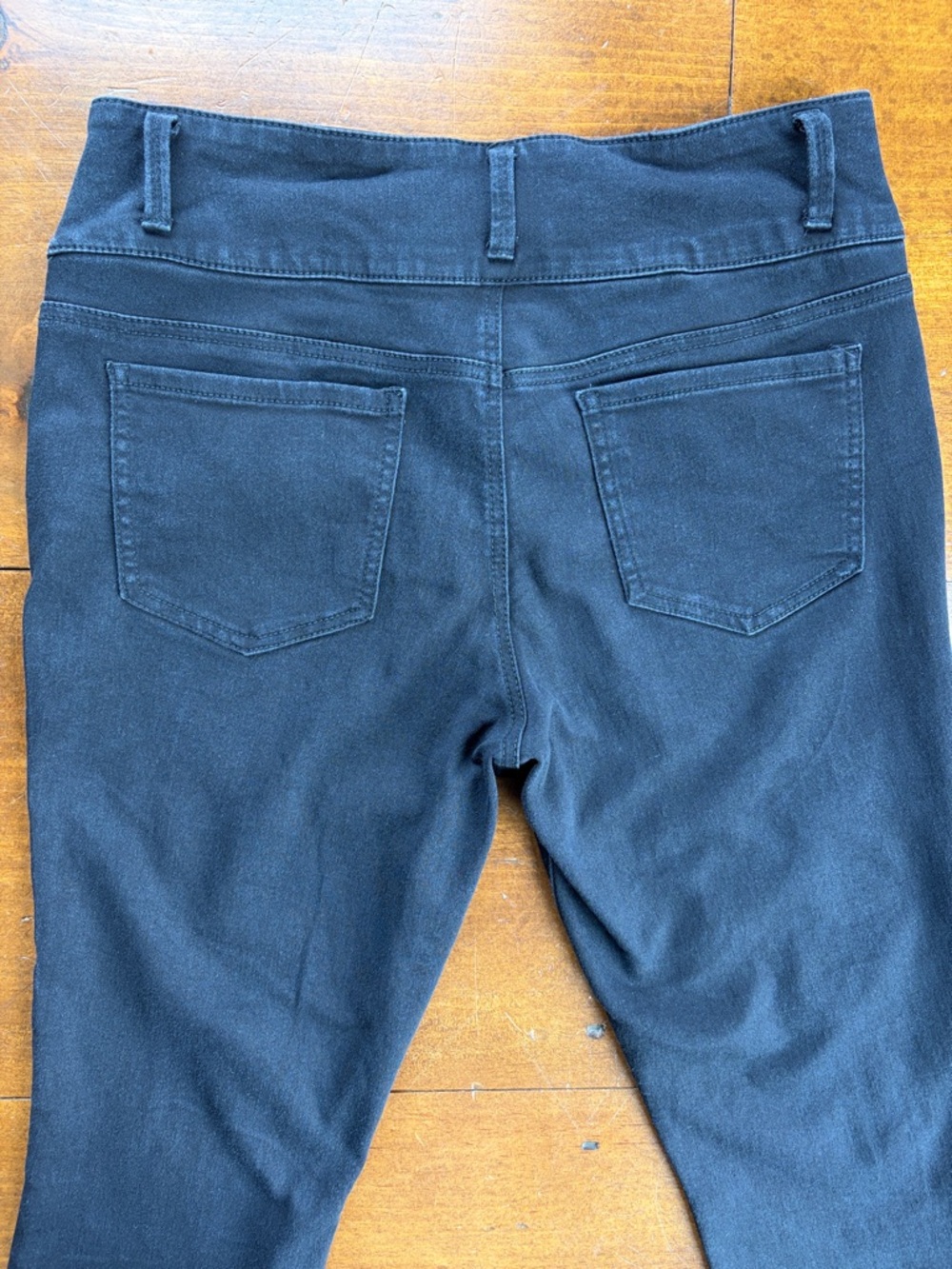 d.Jeans Capri Length Black Jeans Size 14 - Picture 10 of 10